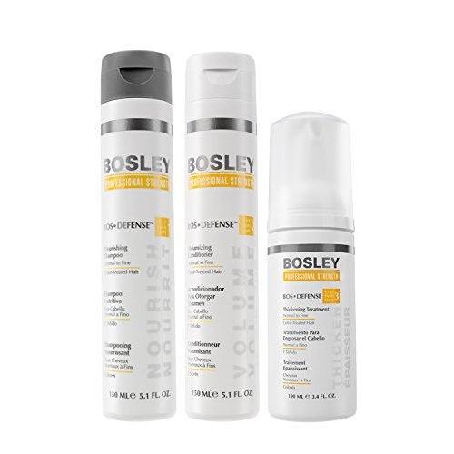 Bosley BOSDefense Starter Pack For Color-Treated Hair,Bosley,OxKom