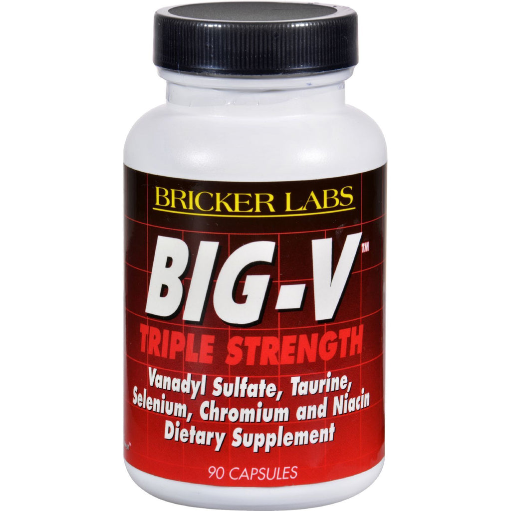 Bricker Labs Big-V Triple Strength - 90 Capsules,BRICKER LABS,OxKom