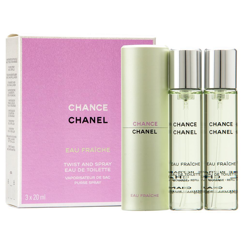 Chanel Chance Eau Fraiche Fraiche/Chanel Twist And Spray Set (W),CHANEL,OxKom