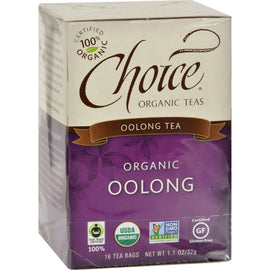 Choice Organic Teas Oolong Tea - 16 Tea Bags -,CHOICE ORGANIC TEAS,OxKom
