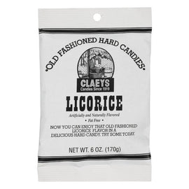 CLAEYS CANDY INC LICORICE HARD CANDY 6 OZ,Claey's,OxKom