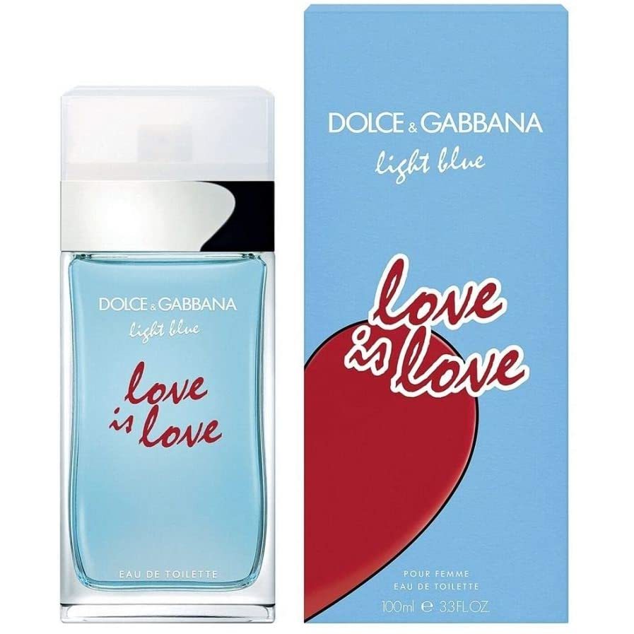 Dolce & Gabbana Light Blue Love Is Love For Women Edt Spray 3.3Oz,D & G,OxKom