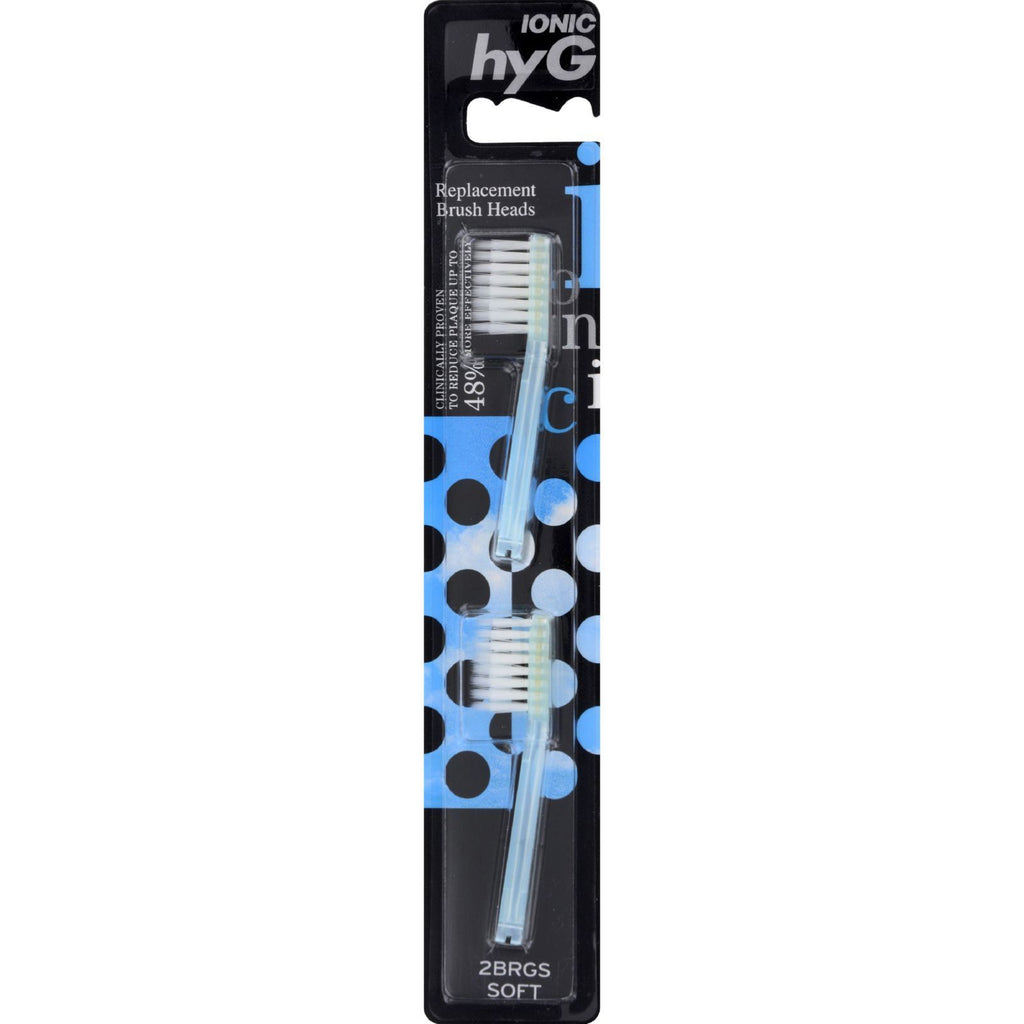Dr. Tung's Ionic hyG Replacement Brush Heads - Soft -  -,DR. TUNG'S,OxKom