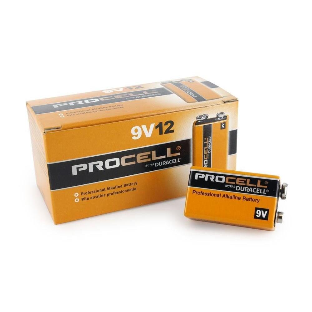 Duracell Procell Alkaline 9 Volt Batteries 9V,DURACELL,OxKom