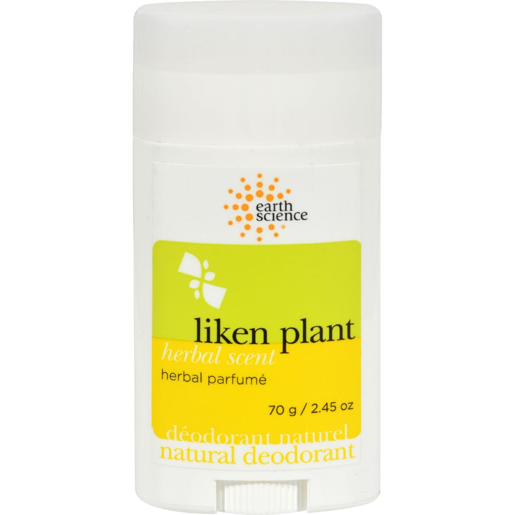 Earth Science Liken Plant Natural Deodorant Herbal Parfume - 2.5 oz,EARTH SCIENCE,OxKom