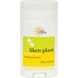 Earth Science Liken Plant Natural Deodorant Herbal Parfume - 2.5 oz,EARTH SCIENCE,OxKom