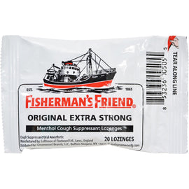 Fisherman'S Friend Lozenges - Original Extra Strong - Dsp - 20 Ct,FISHERMAN'S FRIEND,OxKom