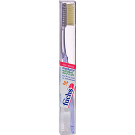Fuchs Adult Medium Medoral Natural Duo Plus Toothbrush - 1 Toothbrush -,FUCHS,OxKom