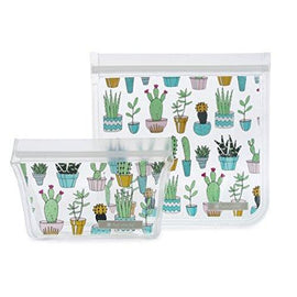 Full Circle Reusable Sandwich Bags Classic Cactus,Full Circle International Inc,OxKom