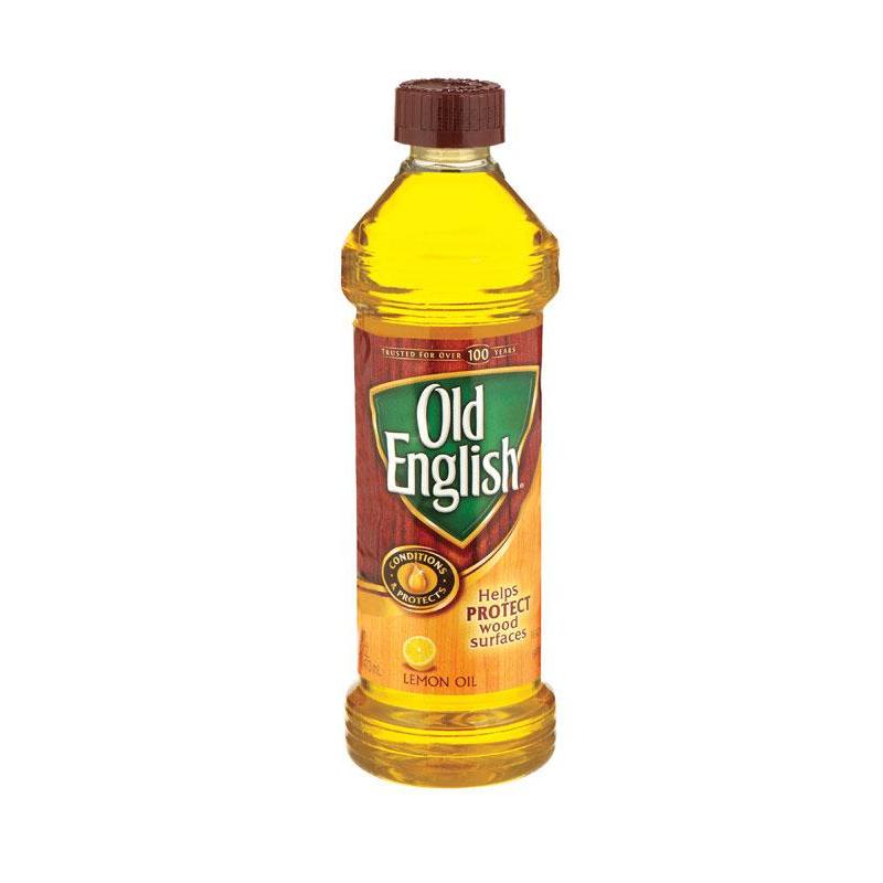 Furniture Polish, Lemon Scent, Liquid, 16oz Bottle,OLD ENGLISH,OxKom