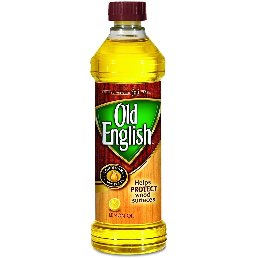 Furniture Polish, Lemon Scent, Liquid, 16oz Bottle,OLD ENGLISH,OxKom