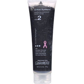 Giovanni D:tox System Body Scrub Step 2 - 6 oz,GIOVANNI COSMETICS,OxKom