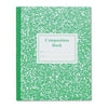 Grade School Ruled Composition Book, 9-3/4 x 7-3/4, Green Cover, 50 Pages,ROARING SPRING PAPER PRODUCTS,OxKom