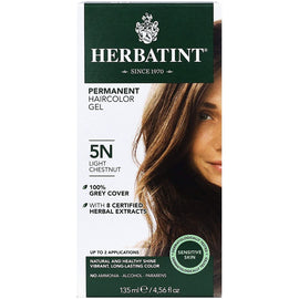 HAIR COLOR,5N,LGHT CHSTNT,HERBATINT,OxKom