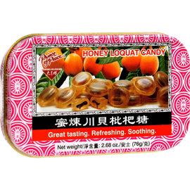 Han's Honey Loquat Candy - Counter Display - 2.68 oz,HAN'S HONEY LOQUAT,OxKom