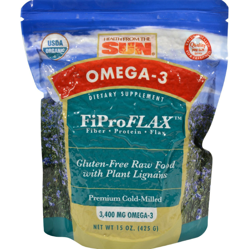 Health From the Sun Omega-3 Fipro Flax - 3400 mg - 15 oz,HEALTH FROM THE SUN,OxKom