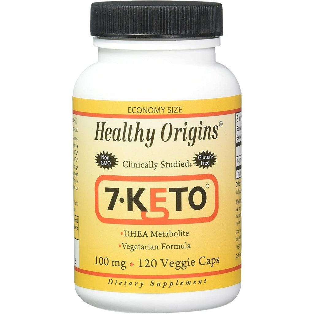 Healthy Origins 7-Keto Dhea Metabolite - 100 Mg - 120 Vegetarian Capsules,HEALTHY ORIGINS,OxKom