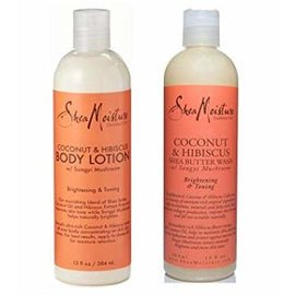 ash & Deep Moisturizing Lotion  Includes 13 oz. Body Wash & 13 oz. Body Lotion,SheaMoisture,OxKom