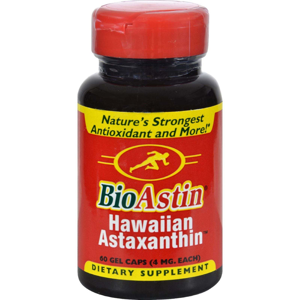 Nutrex Hawaii BioAstin Natural Astaxanthin - 4 mg - 60 Gelatin Capsules,NUTREX HAWAII,OxKom