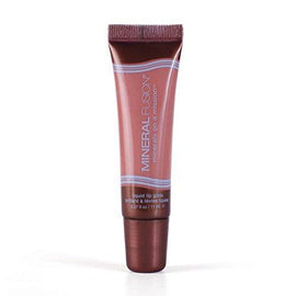 MINERAL FUSION, LIP GLOSS,LIQ,DELICATE .37 OZ-,MINERVA,OxKom