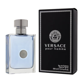 Versace Signature Homme Edt Spray 3.3 Oz Versace Blue Silver Dark,VERSACE,OxKom