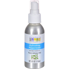 Aura Cacia Aromatherapy Mist Peppermint Harvest - 4 Fl Oz,AURA CACIA,OxKom
