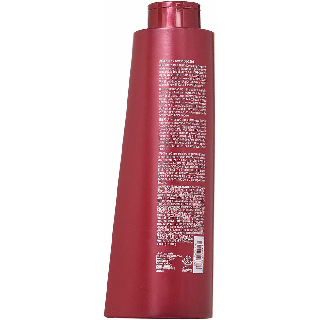 Joico Color Endure Shampoo 33.8 Oz Violet/Joico Sulfate Free (No Pump),JOICO,OxKom