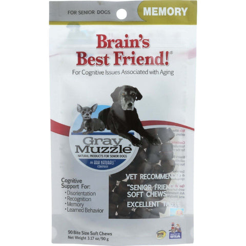 Ark Naturals Brains Best Friend - Gray Muzzle - 90 Chews,ARK NATURALS,OxKom