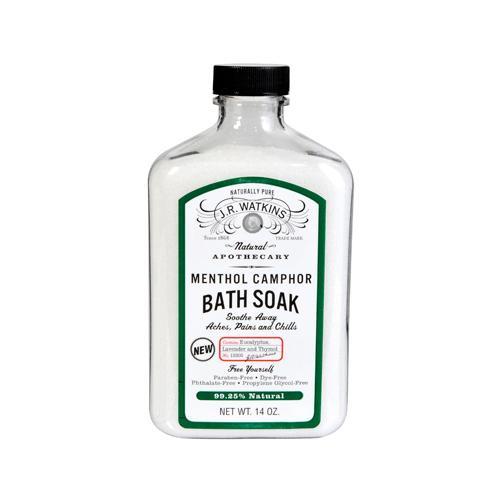 J.R. Watkins Menthol Camphor Bath Soak - 14 oz,J R WATKINS,OxKom