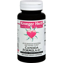 Kroeger Herb Candida Formula # 1 - 100 Capsules,KROEGER HERB,OxKom