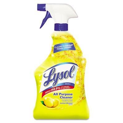 Lysol All Purpose Cleaner, Lemon BreezeSpray,32oz,RECKITT BENCKISER INC,OxKom