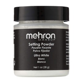 Mehron Makeup Setting Powder (1 oz) (Ultra White),MEHRON,OxKom