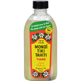 Monoi Tiare Tahiti Monoi Tiiki Tahiti Coconut Oil - 4 fl oz,MONOI,OxKom