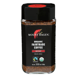 Mount Hagen Organic Fairtrade Freeze Dried Instant Coffee 3.53 Oz,MOUNT HAGEN,OxKom
