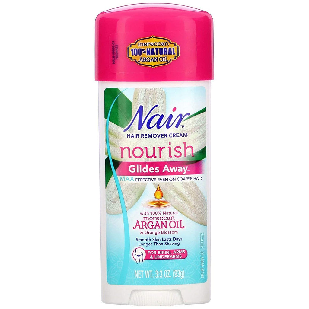 Nair Hair Remover Glides Away Hair Removal Cream 3.3 oz,Nair,OxKom