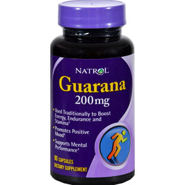 Natrol Guarana 200mg Cap-90 200 mg,NATROL,OxKom