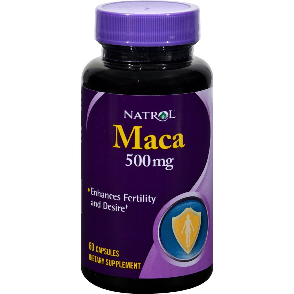 Natrol Maca - 500 mg - 60 Capsules,NATROL,OxKom