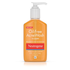 NEUTROGENA OIL-FREE ACNE WASH 6 OZ,Neutrogena,OxKom