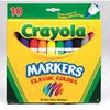 Non-Washable Markers, Broad Point, Classic Colors,,Hallmark Cards Inc,OxKom