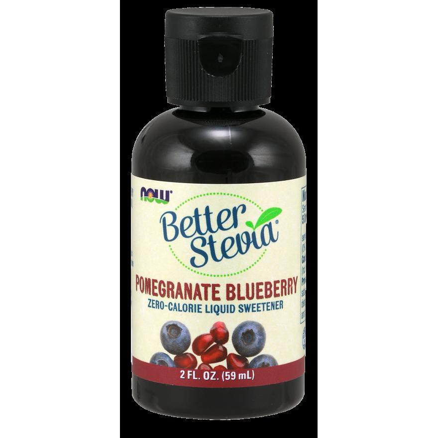 NOW Foods BetterStevia® Liquid Pomegranate Blueberry - 2 fl. oz.,NOW Foods,OxKom