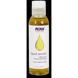 NOW Foods Liquid Lanolin Pure - 4 oz,NOW Foods,OxKom