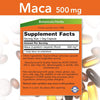 NOW Foods Maca 500 mg - 250 Veg Capsules,NOW Foods,OxKom