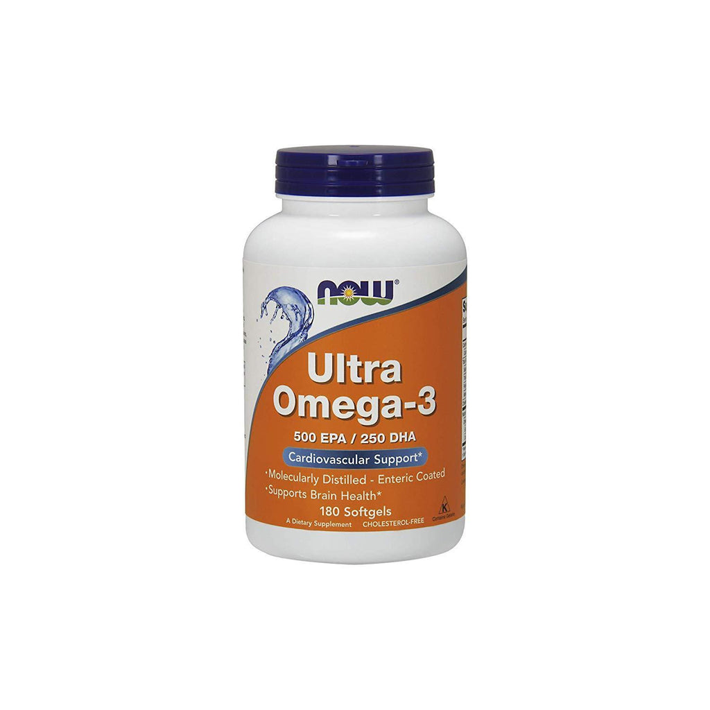 NOW Foods Ultra Omega-3 - 180 Softgels,NOW Foods,OxKom