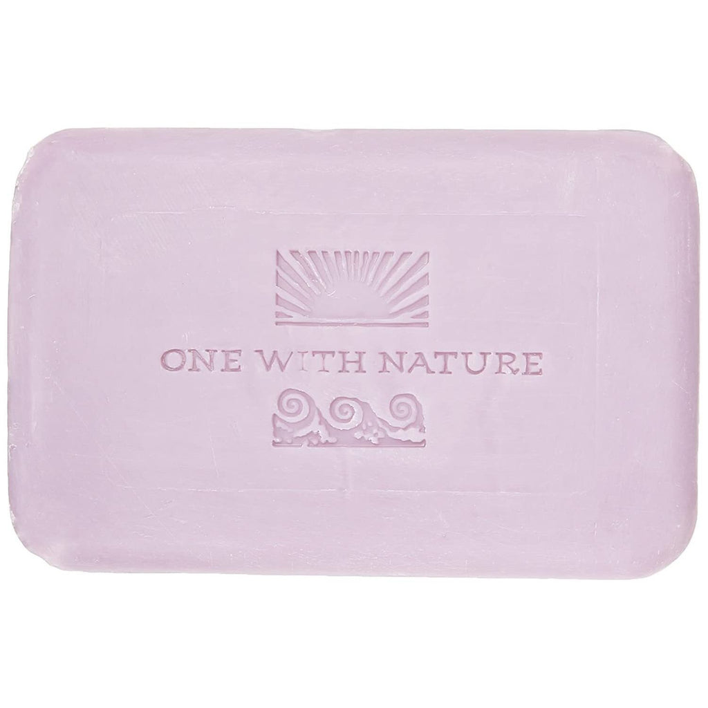 One With Nature Triple Milled Soap Bar - Blackberry Pear - 7 oz,ONE WITH NATURE,OxKom