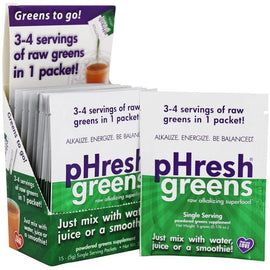 Phresh Products  Phresh Greens To Go Pkts 5 Grm,PHRESH PRODUCTS,OxKom