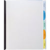 Polypropylene View-Tab Report Cover, Binding Bar, Letter, Holds 40 Pages, Clear,GBC-COMMERCIAL & CONSUMER GRP,OxKom
