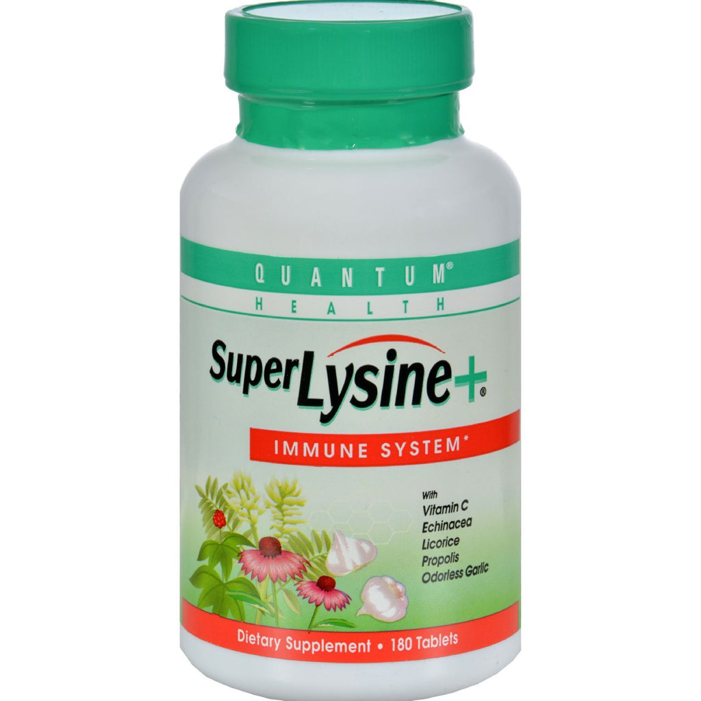 Quantum Super Lysine Plus Immune System - 180 Tablets,QUANTUM RESEARCH,OxKom