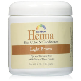 Rainbow Research Henna Hair Color & Conditioner Persian L/Brown 4Oz,RAINBOW RESEARCH,OxKom