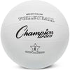 Rubber Sports Ball, For Volleyball, Official Size, White,CHAMPION SPORT,OxKom