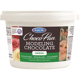Satin Ice Green Modeling Chocolate 1lb Pail,SATIN ICE,OxKom